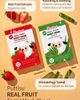 Puttisu Puttisu Real Fruit Facial Mask Sheet for Kids - 3