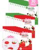 Puttisu PUTTISU Strawberry & Aloe Facial Mask Sheet Set - 5
