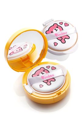 Puttisu Puttisu Sun Cushion Mineral Clear Sunscreen Broad Spectrum SPF 50+ & Refill Set
