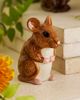 Quail Ceramics Field Mouse Bud Vase - 2