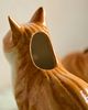 Quail Ceramics Orange Cat Vase - 4