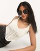 Quay Australia Quay Jezabell Inlay sunglasses in black fade - 1