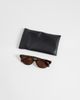 Quay Australia Quay talk nice narrow cat eye sunglasses in tortoise-Brown - 3