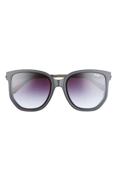 QUAY Quay Australia Coffee Run 54mm Gradient Cat Eye Sunglasses