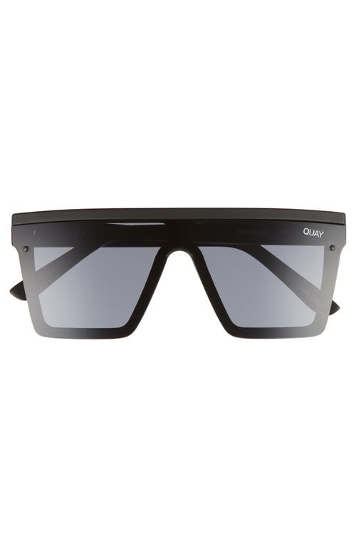 QUAY Quay Australia Hindsight 56mm Flat Top Shield Sunglasses