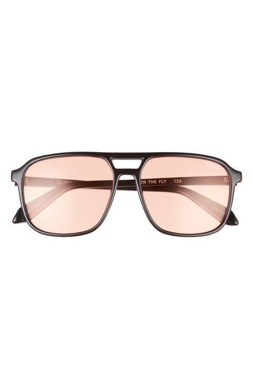 QUAY Quay Australia On the Fly 48mm Aviator Sunglasses