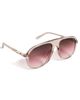 Quay Quay Chart Topper Sunglasses Doe/Rouge Glow One - 1