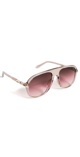 Quay Quay Chart Topper Sunglasses Doe/Rouge Glow One