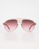 Quay Quay Chart Topper Sunglasses Doe/Rouge Glow One - 2