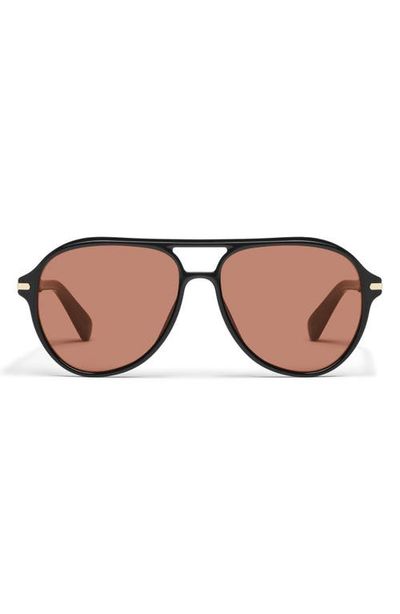 QUAY QUAY Day One 59mm Aviator Sunglasses