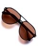 QUAY QUAY Day One 59mm Aviator Sunglasses - 4