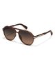 QUAY QUAY Day One 59mm Polarized Gradient Aviator Sunglasses - 2