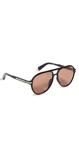 Quay Quay Day One Sunglasses black/dark apricot One