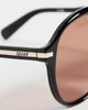 Quay Quay Day One Sunglasses black/dark apricot One - 5