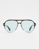 Quay Quay Day One Sunglasses Grey Ombre/Aqua One - 2