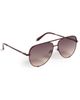 Quay Quay High Key Extra Large Sunglasses Garnet/Dark Fawn One - 1