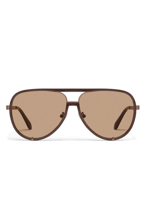 QUAY QUAY High Profile 60mm Gradient Aviator Sunglasses