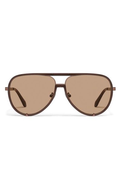 QUAY QUAY High Profile 60mm Gradient Aviator Sunglasses