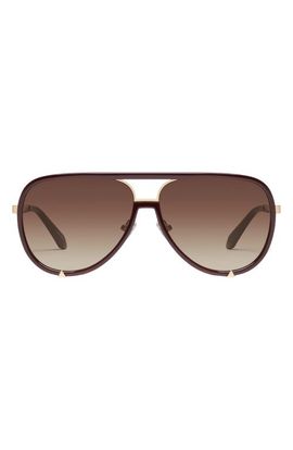 QUAY QUAY High Profile 60mm Polarized Aviator Sunglasses