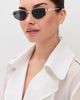 Quay Quay Hit Single Sunglasses Gold/Smoke One - 3