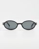 Quay Quay Nevermind Sunglasses Black/Smoke One - 2