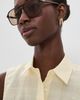 Quay Quay On The Fly Sunglasses Dark Brown/Tan One - 3