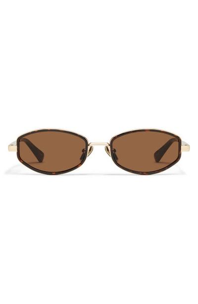 QUAY QUAY So Niche 54mm Round Sunglasses