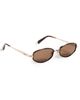Quay Quay So Niche Sunglasses Amber Tort/Brown One - 1