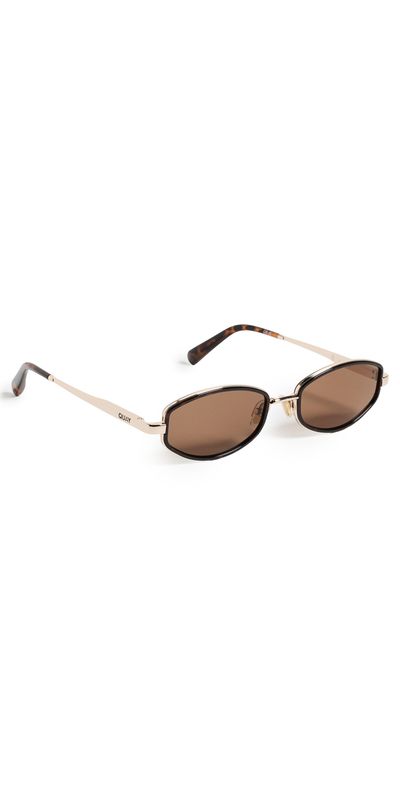 Quay Quay So Niche Sunglasses Amber Tort/Brown One