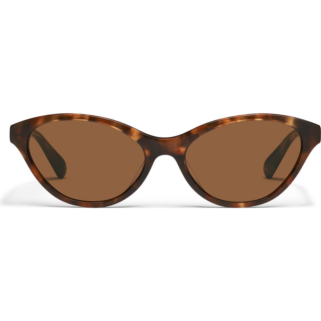 QUAY QUAY Talk Nice 55mm Cat Eye Sunglasses