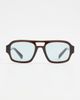 Quay Quay Why Not Sunglasses Dark Brown/Aqua One - 2
