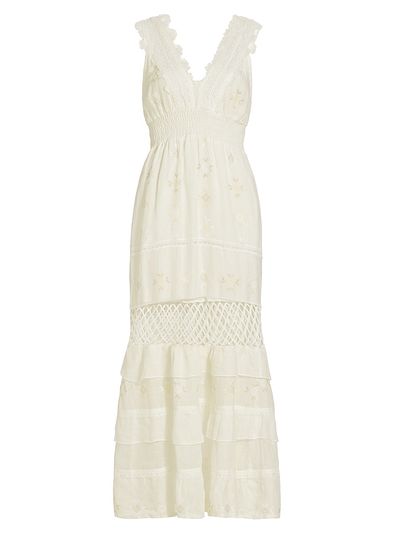 Queen Moda Women's Marilina Maxi Dress