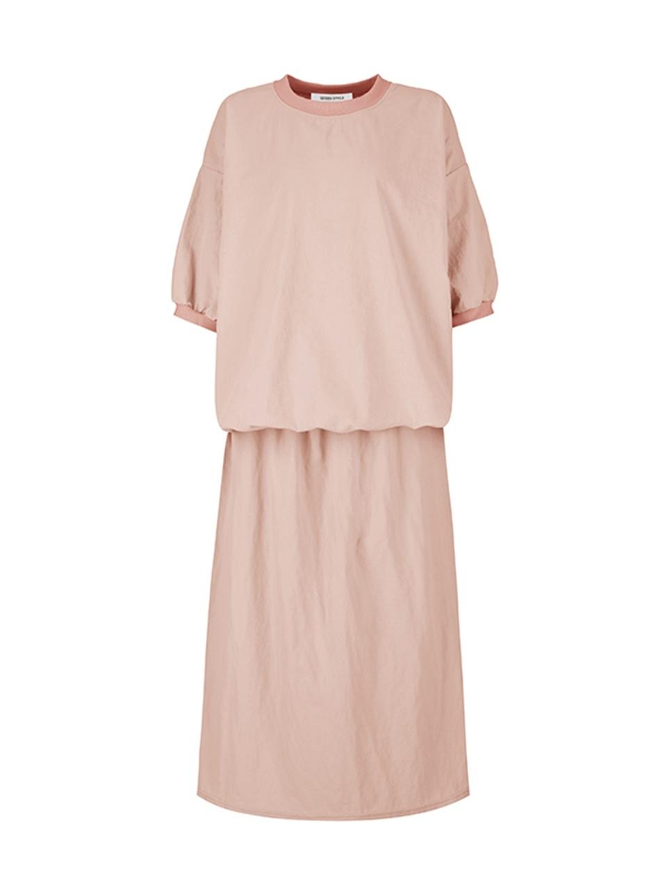QUEEN STYLE Anorak Skirt Set-up [PINK]