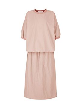 QUEEN STYLE Anorak Skirt Set-up [PINK]
