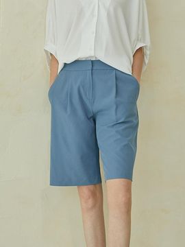QUEEN STYLE Bermuda Lyra Shorts [SKY BLUE]