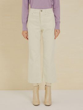 QUEEN STYLE Corduroy Bootcut Trousers