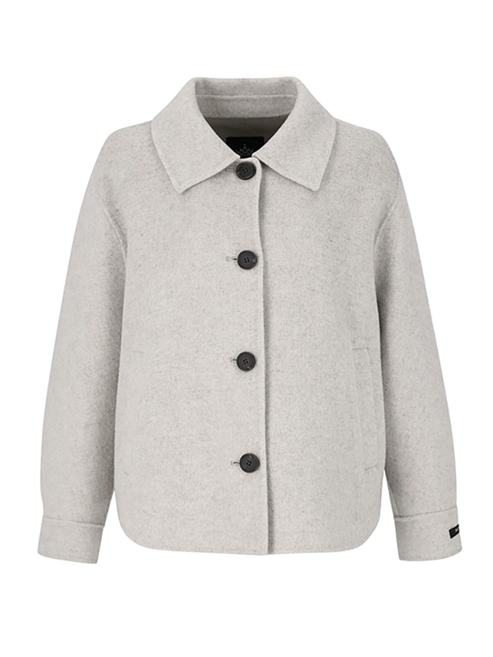 QUEEN STYLE Handmade Short Coat (LT-M-GREY)