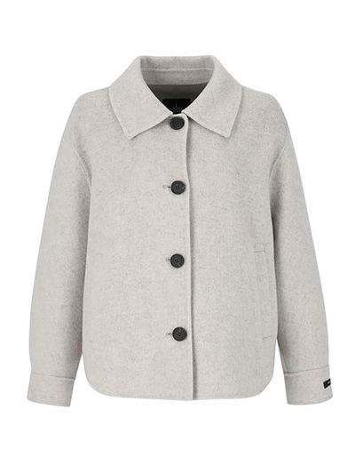 QUEEN STYLE Handmade Short Coat (LT-M-GREY)