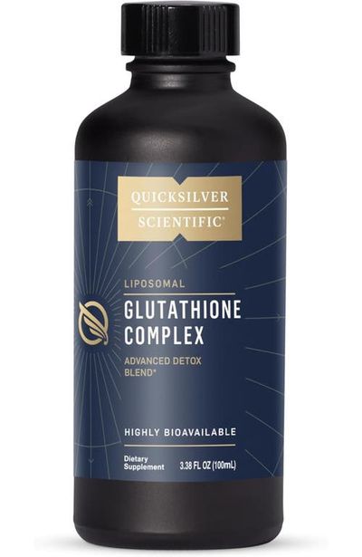 Quicksilver Scientific Quicksilver Scientific Glutathione Complex Milk Thistle and Vitamin B Complex Liquid Supplement