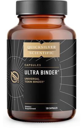 Quicksilver Scientific Quicksilver Scientific Ultra Binder Bentonite Clay Zeolite and Charcoal Capsules