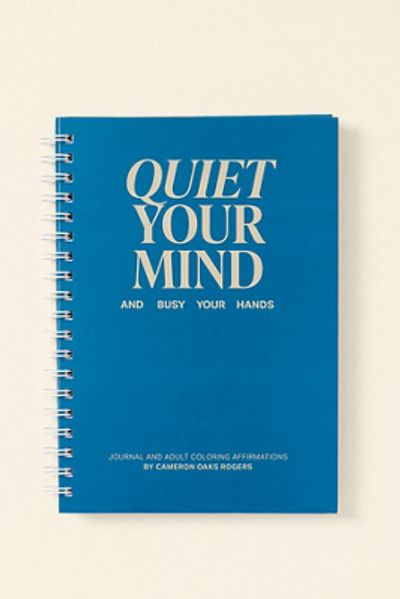 Quiet Your Mind Guided Wellness Journal and Adult Coloring Affirmations