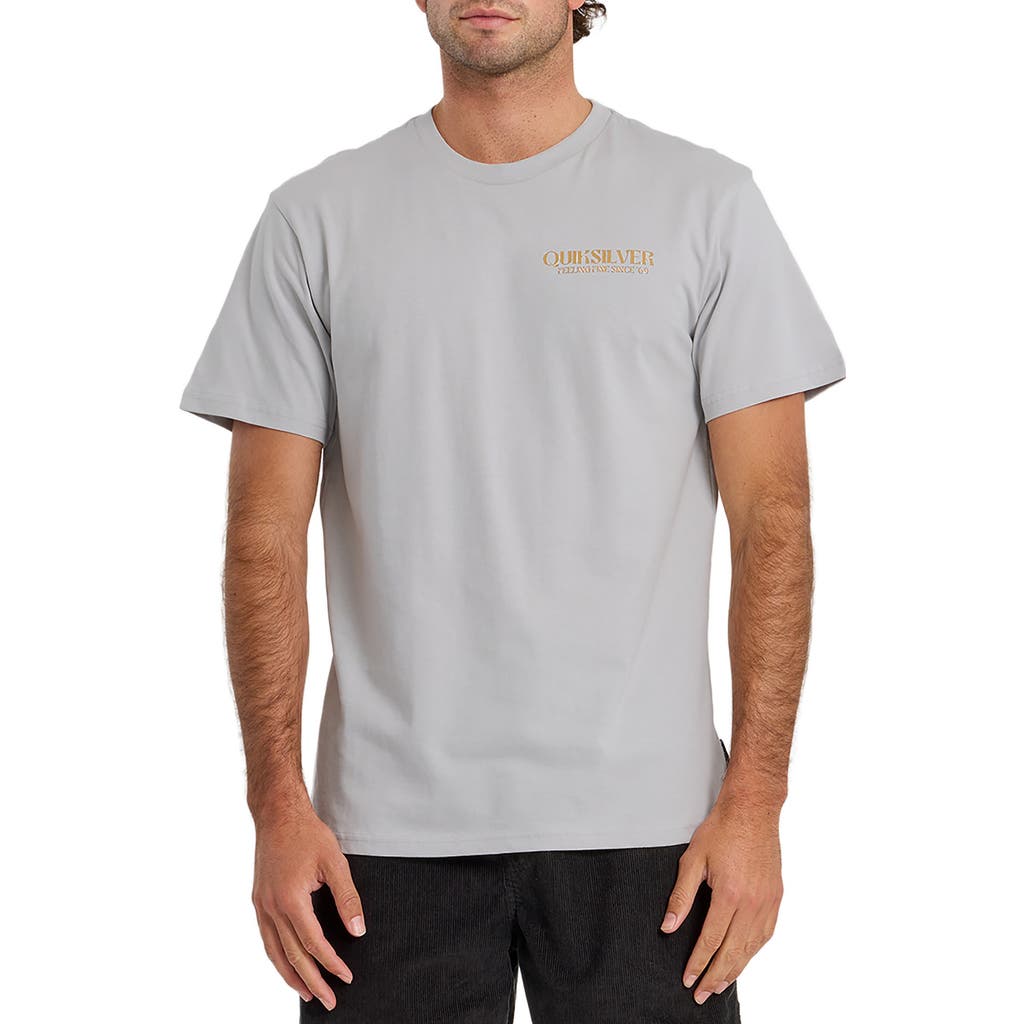 Quiksilver Quiksilver Free Flow Cotton Graphic T-Shirt