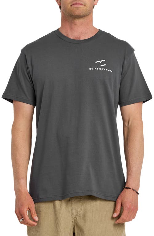 Quiksilver Quiksilver Happy Trails Cotton Graphic T-Shirt