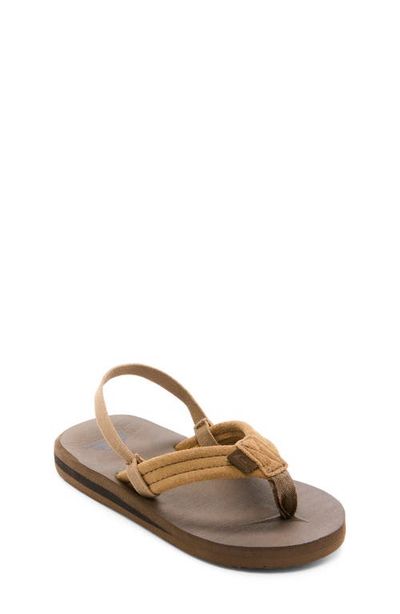 Quiksilver Quiksilver Kids' Carver Suede Core Slingback Slide