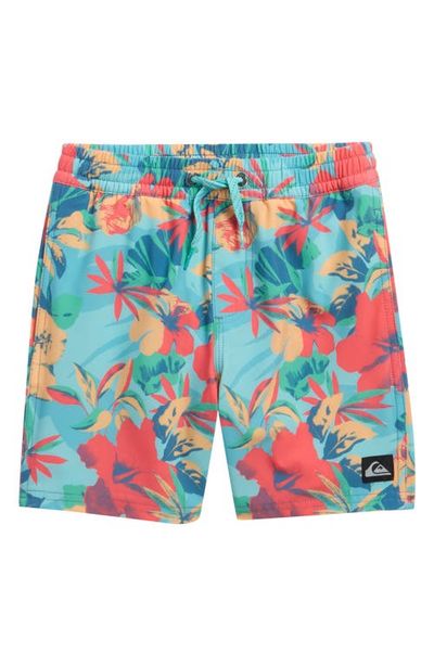 Quiksilver Quiksilver Kids' Surfsilk Volley Swim Trunks