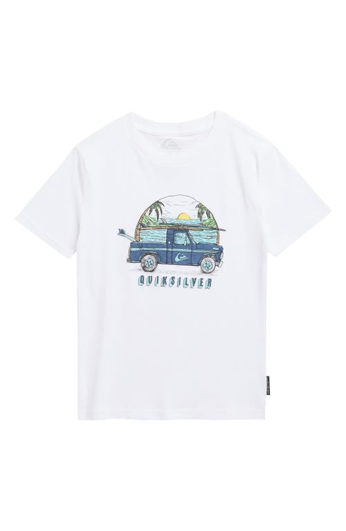 Quiksilver Quiksilver Kids' Truck Cotton Graphic T-Shirt