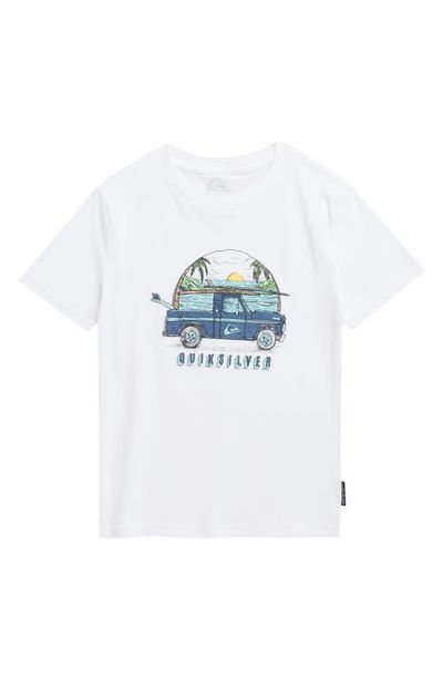 Quiksilver Quiksilver Kids' Truck Cotton Graphic T-Shirt