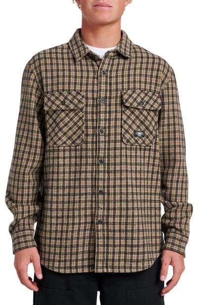 Quiksilver Quiksilver Mercury Sandstrokes Flannel Button-Up Shirt