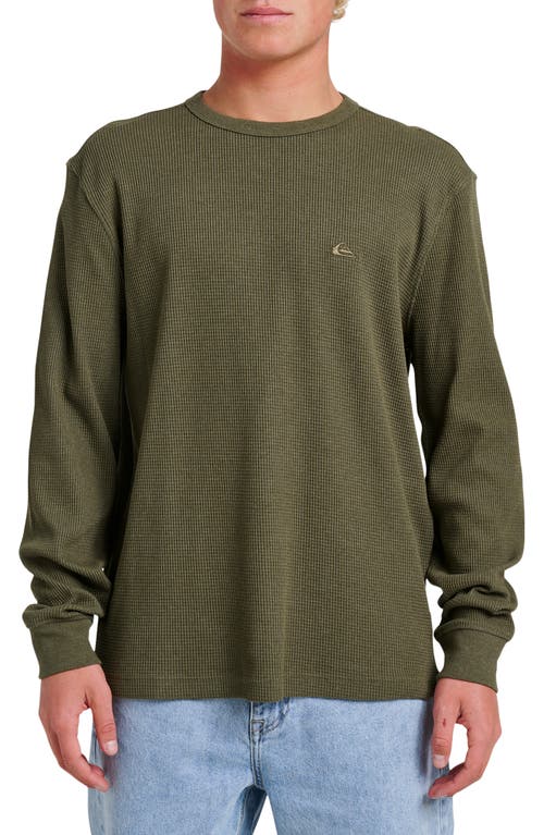 Quiksilver Quiksilver Nelson Long Sleeve Thermal Cotton Blend Pullover