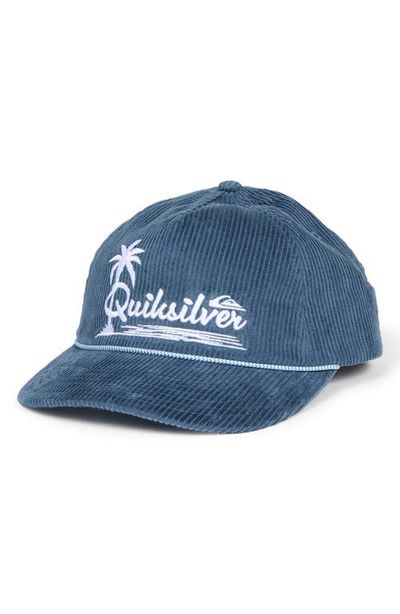 Quiksilver Quiksilver Palms Corduroy Snapback Baseball Cap